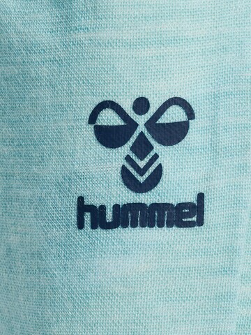 Hummel Tapered Broek in Blauw