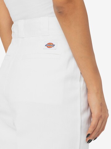 DICKIES Normální Kalhoty s puky '874' – bílá