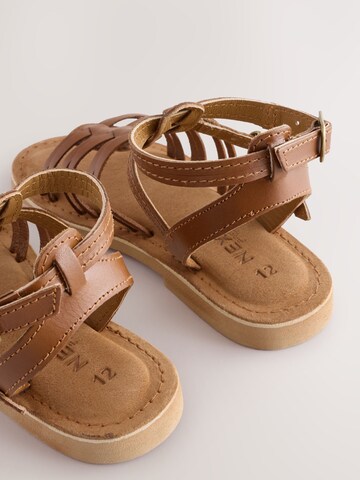Next Sandal i brun