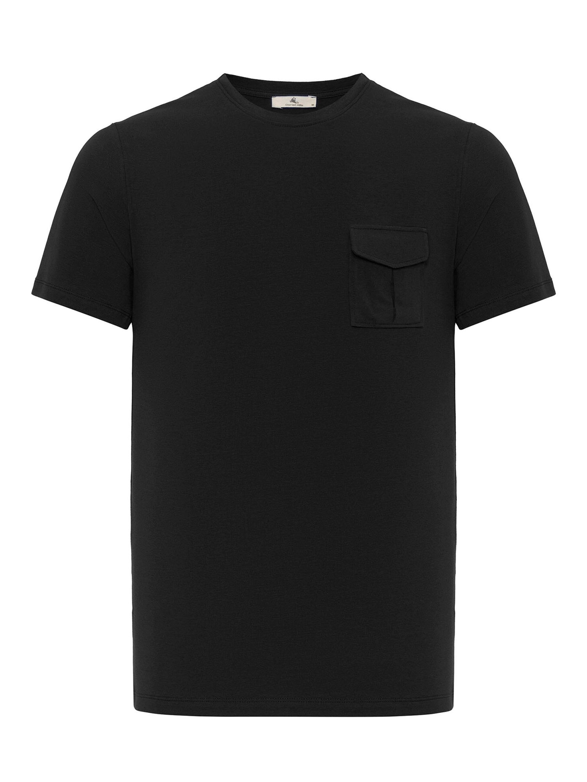 Daniel Hills Tričko – černá: přední strana