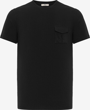 T-Shirt Daniel Hills en noir : devant