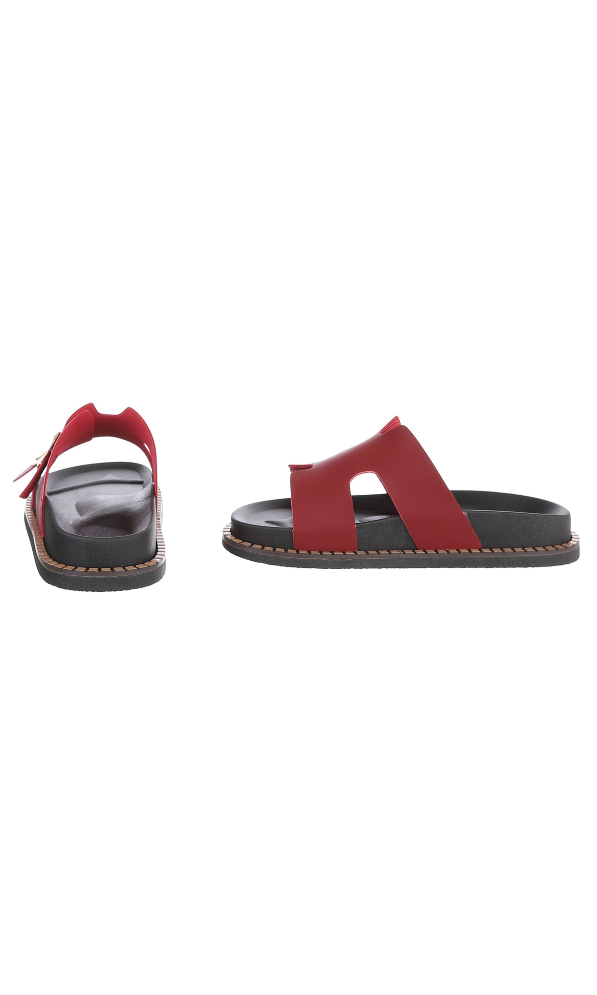 Ital-Design Mules in Red