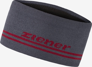 ZIENER Athletic Headband 'ILYASU' in Grey: front