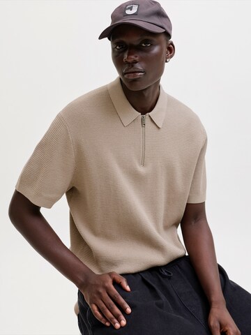 JACK & JONES Shirt 'JJMAX' in Grey