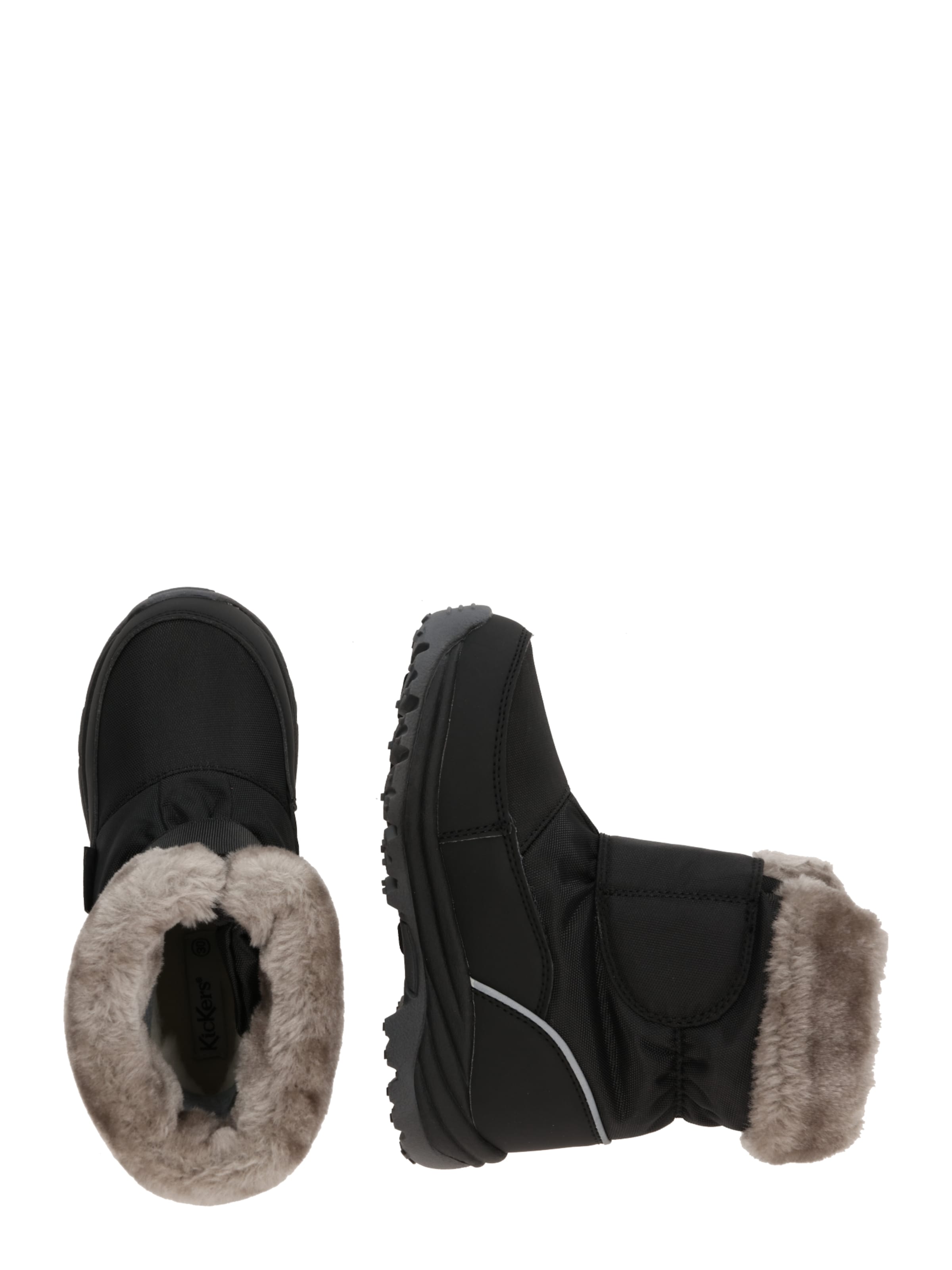 Kickers Snowboots 'WPF' in Schwarz