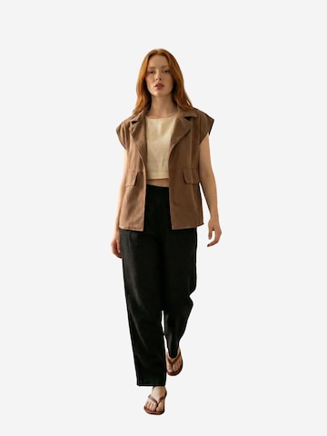 My fashion Vest in Brown
