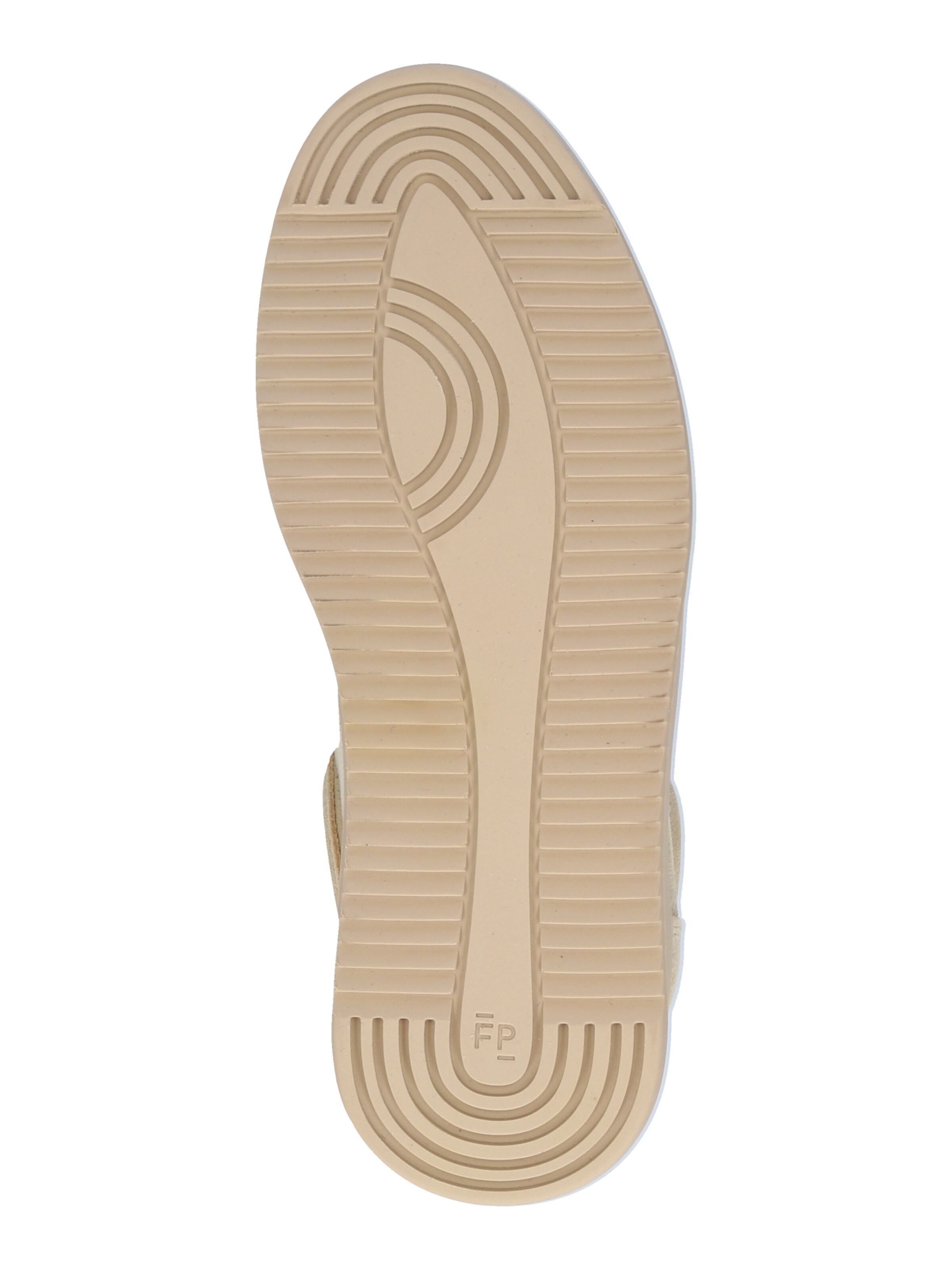 Filling Pieces Platform trainers in Beige