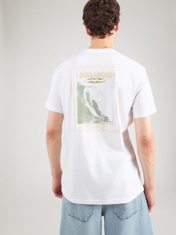 BILLABONG Tričko 'POSTER' – bílá: přední strana