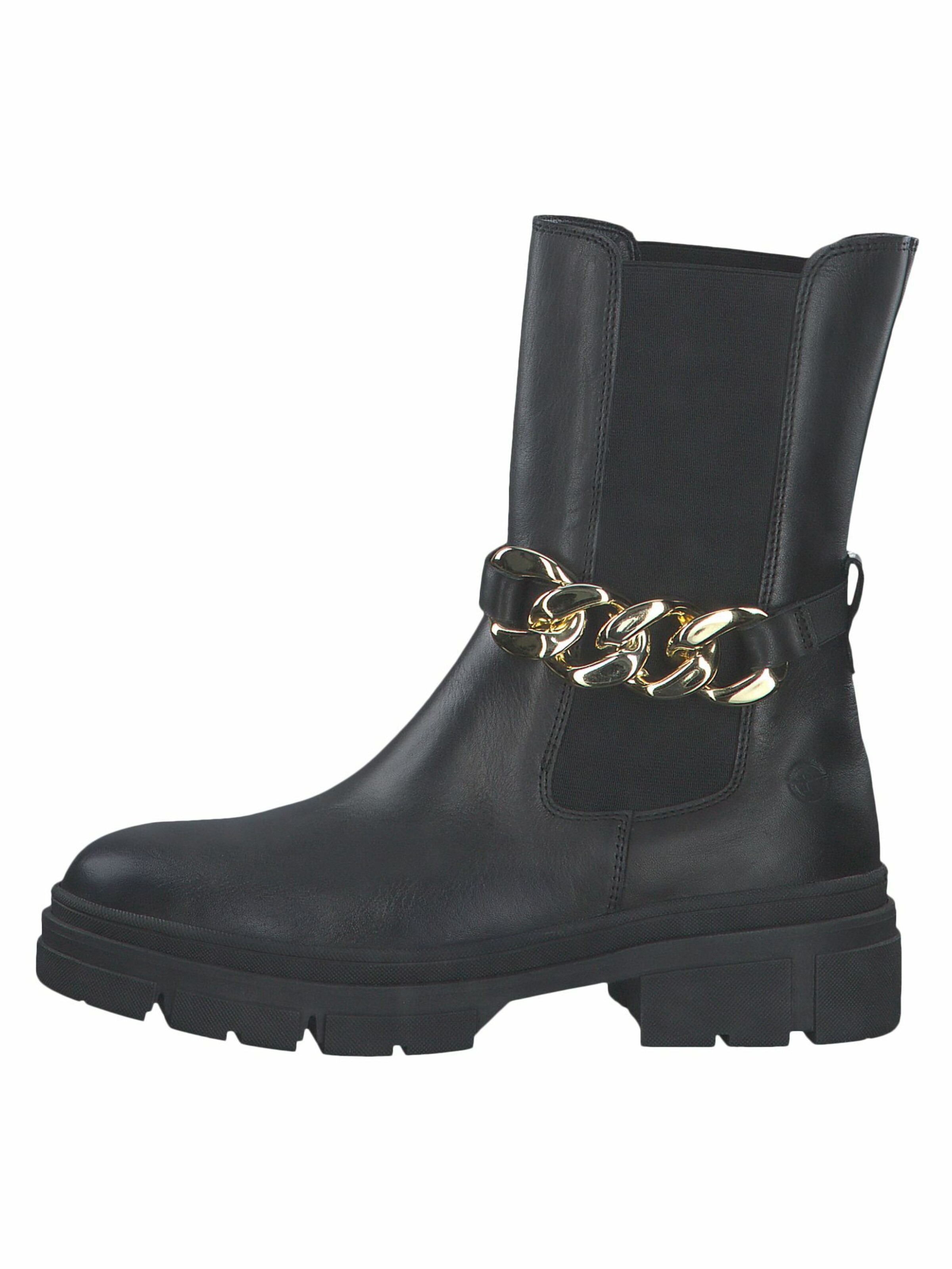 Frauen Stiefeletten TAMARIS Chelsea Boot in Schwarz - AX30061 Frauen Stiefeletten TAMARIS Chelsea Boot in Schwarz - AX30061