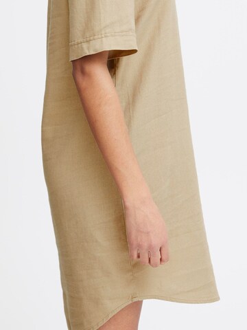 ICHI Jurk ' LINO ' in Beige