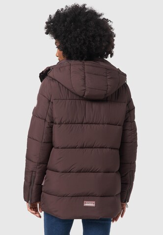 NAVAHOO Winterjacke 'Wattewölkchen' in Braun