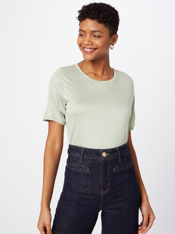 T-shirt 'PZCARLA' PULZ Jeans en vert : devant