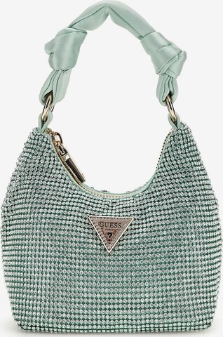 Borsa a mano 'Lua' di GUESS in verde: frontale