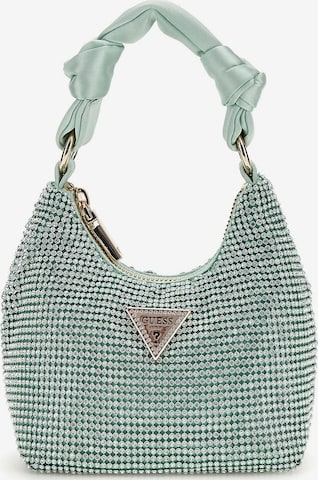 Borsa a mano 'Lua' di GUESS in verde: frontale