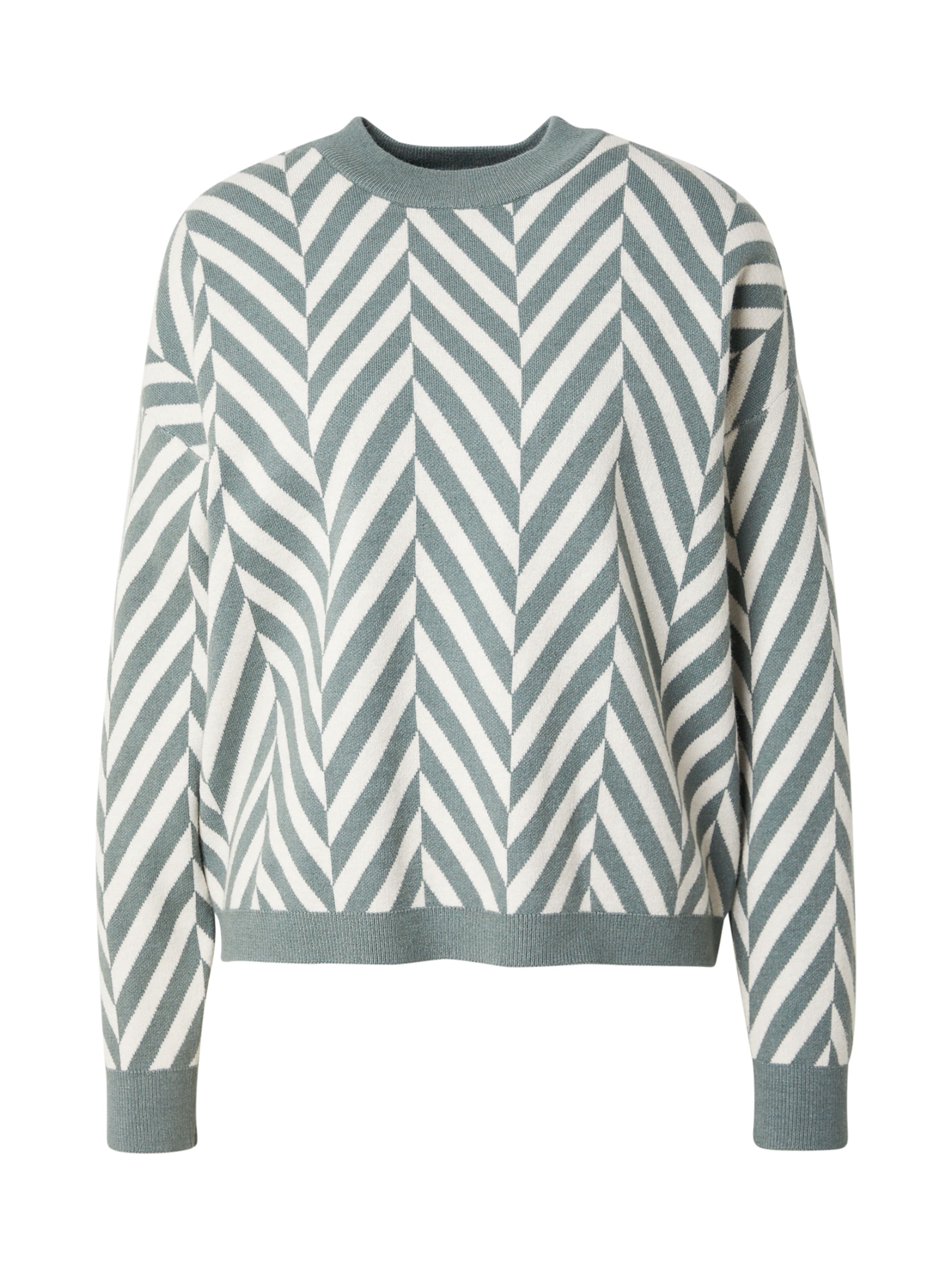 žalia OBJECT Megztinis 'OBJRay': priekis