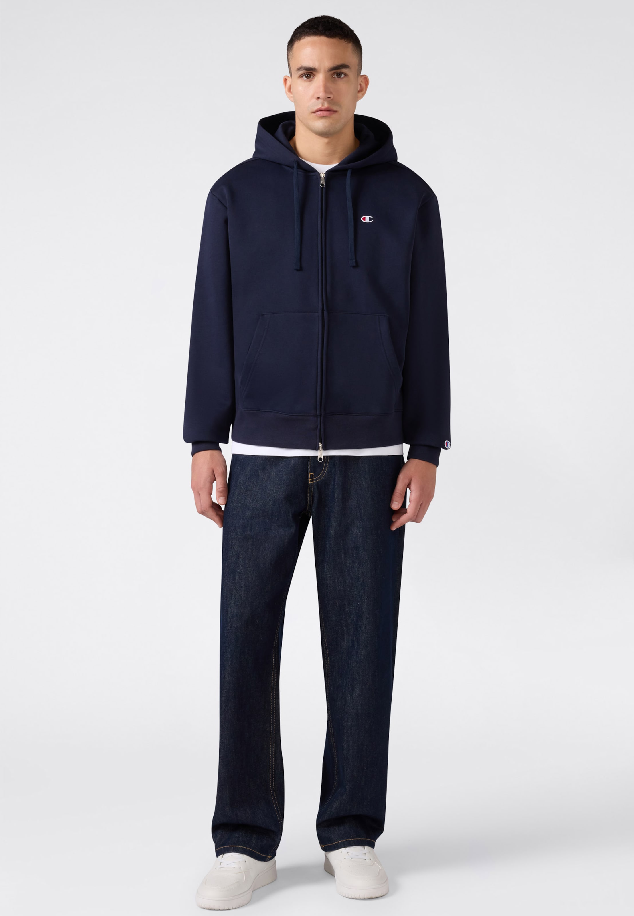 Champion Кофта на молнии в Синий
