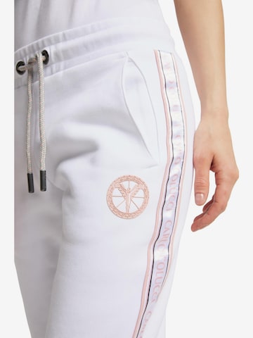 Carlo Colucci Tapered Pants in White