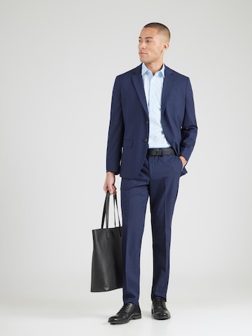 JACK & JONES Úzky strih Košeľa 'JWHJOSEPH' - Modrá
