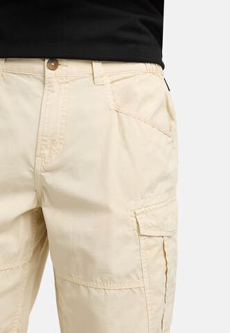Regular Pantalon cargo 'Dreier' INDICODE JEANS en beige