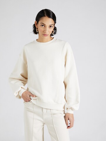 ARMEDANGELS Sweatshirt 'WINONAA' in White: front