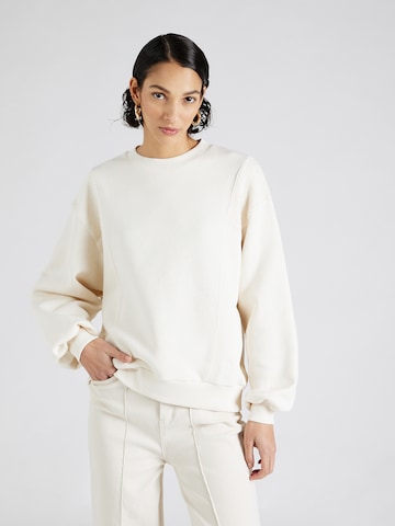 ARMEDANGELS Sweatshirt 'WINONAA' in Wit: voorkant