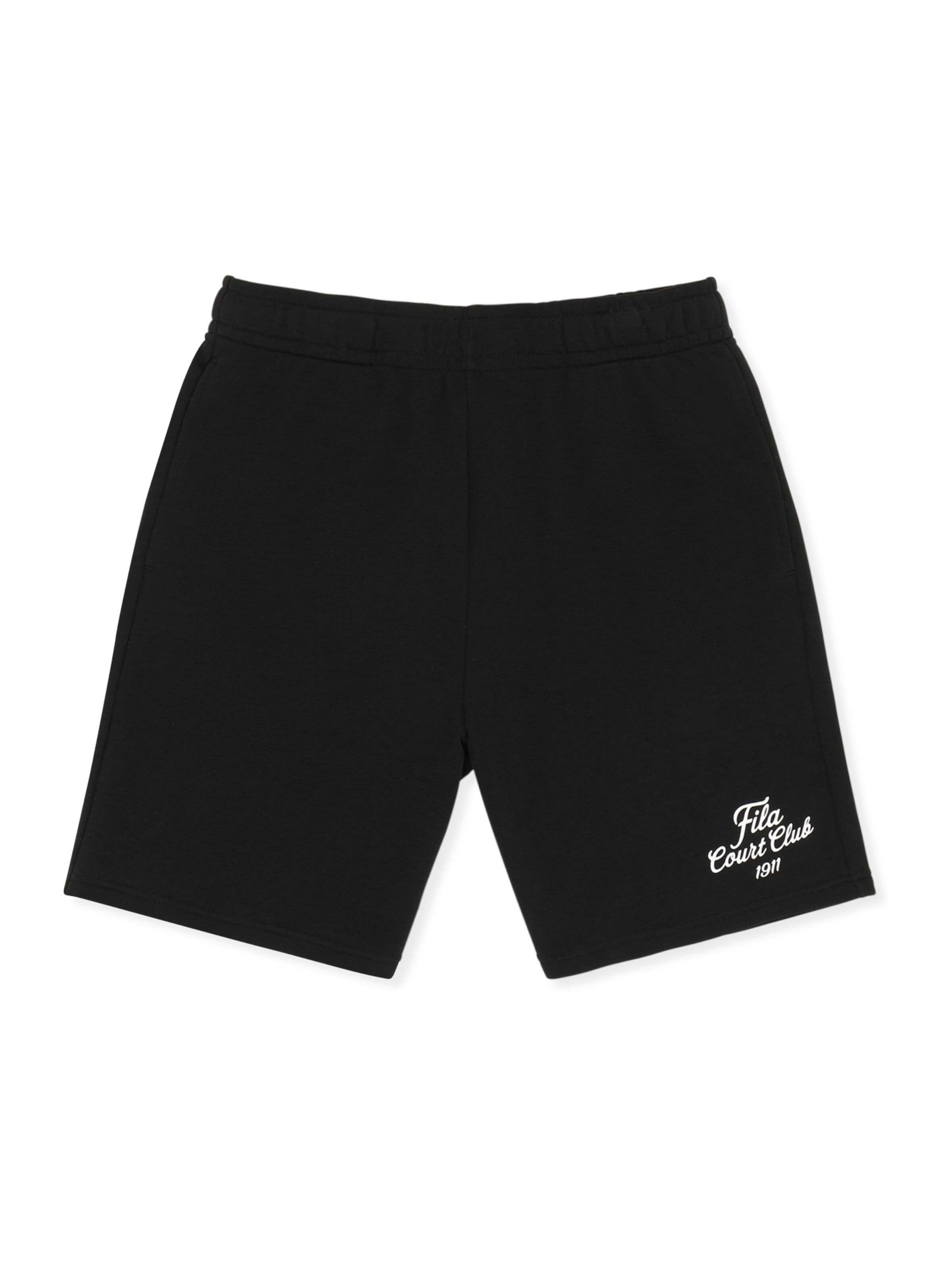 FILA Loosefit Broek 'VILLA relaxed graphic shorts' in Zwart