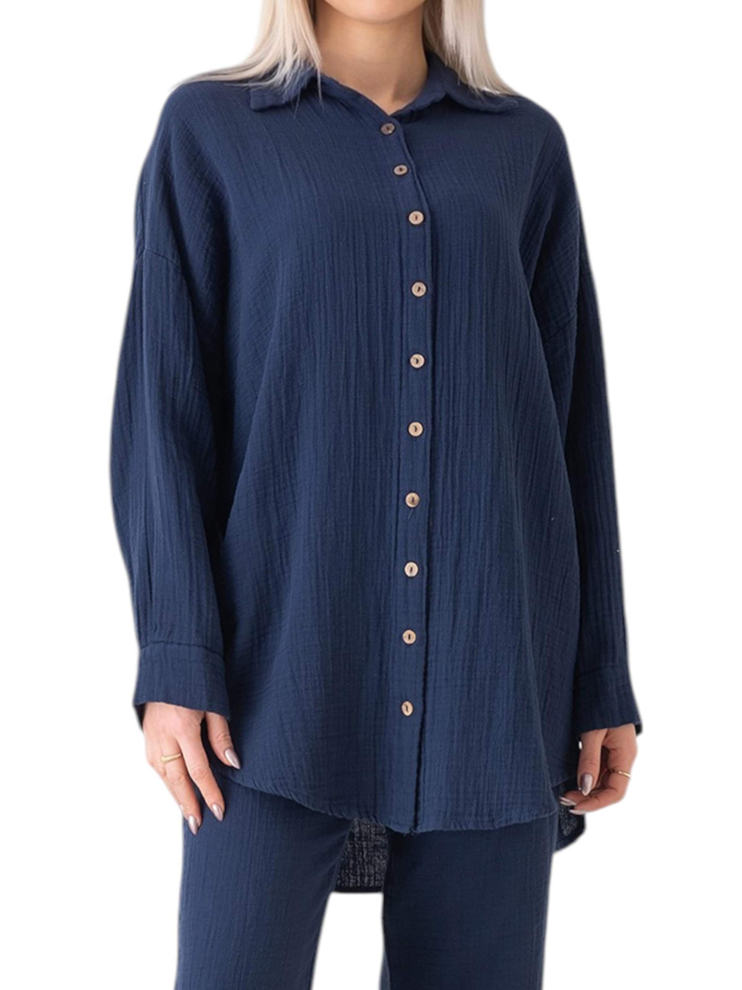 Maglia extra large 'LAYNA' di WENOR in blu