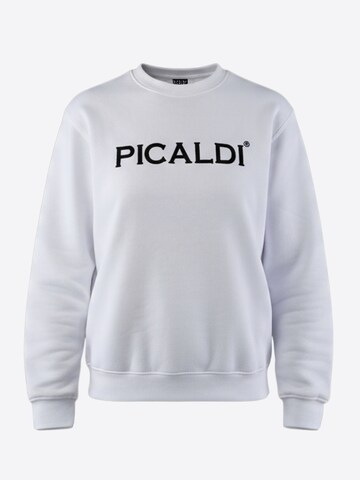 Picaldi Sweatshirt 'Charlie' in Weiß: Vorderseite