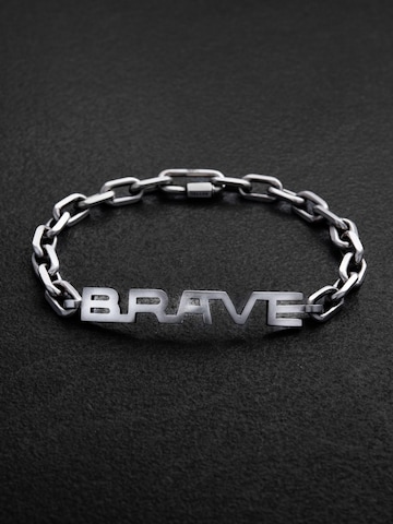 REYTEL Bracelet 'BRAVE' in Silver