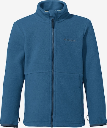 VAUDE Functionele fleece jas 'PULEX II' in Blauw: voorkant
