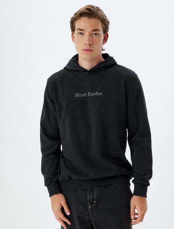 Koton Sweatshirt in Black: front