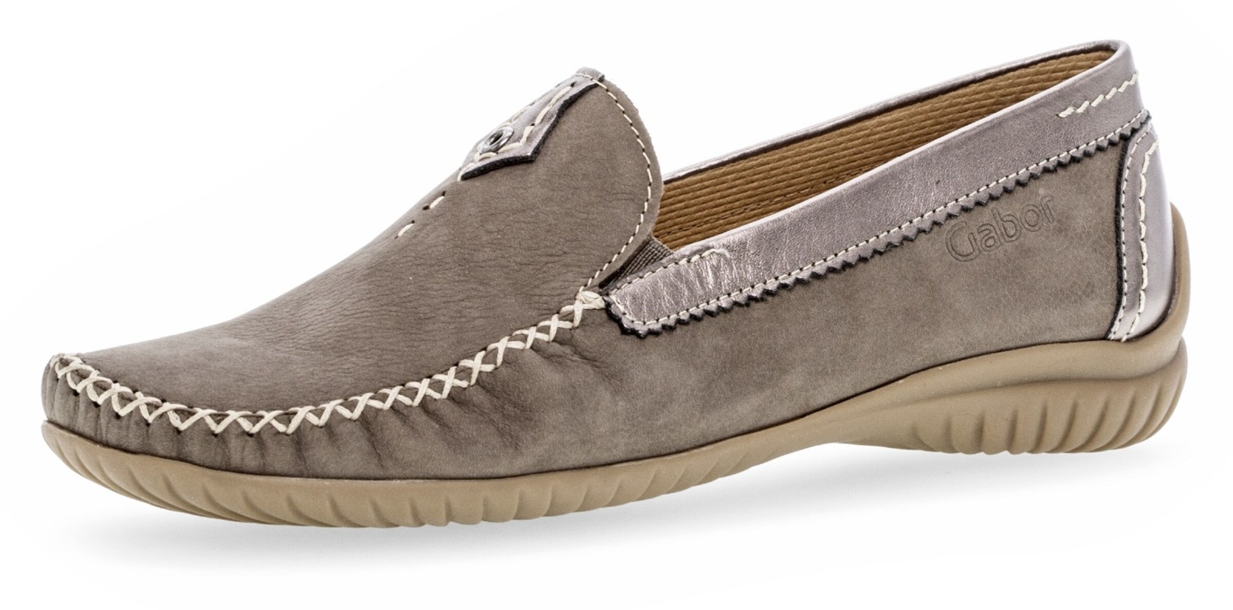 GABOR Mokassin in Braun: Vorderseite