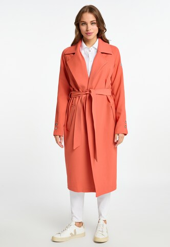 Frieda & Freddies NY Between-Seasons Coat 'Nova2' in Orange: front