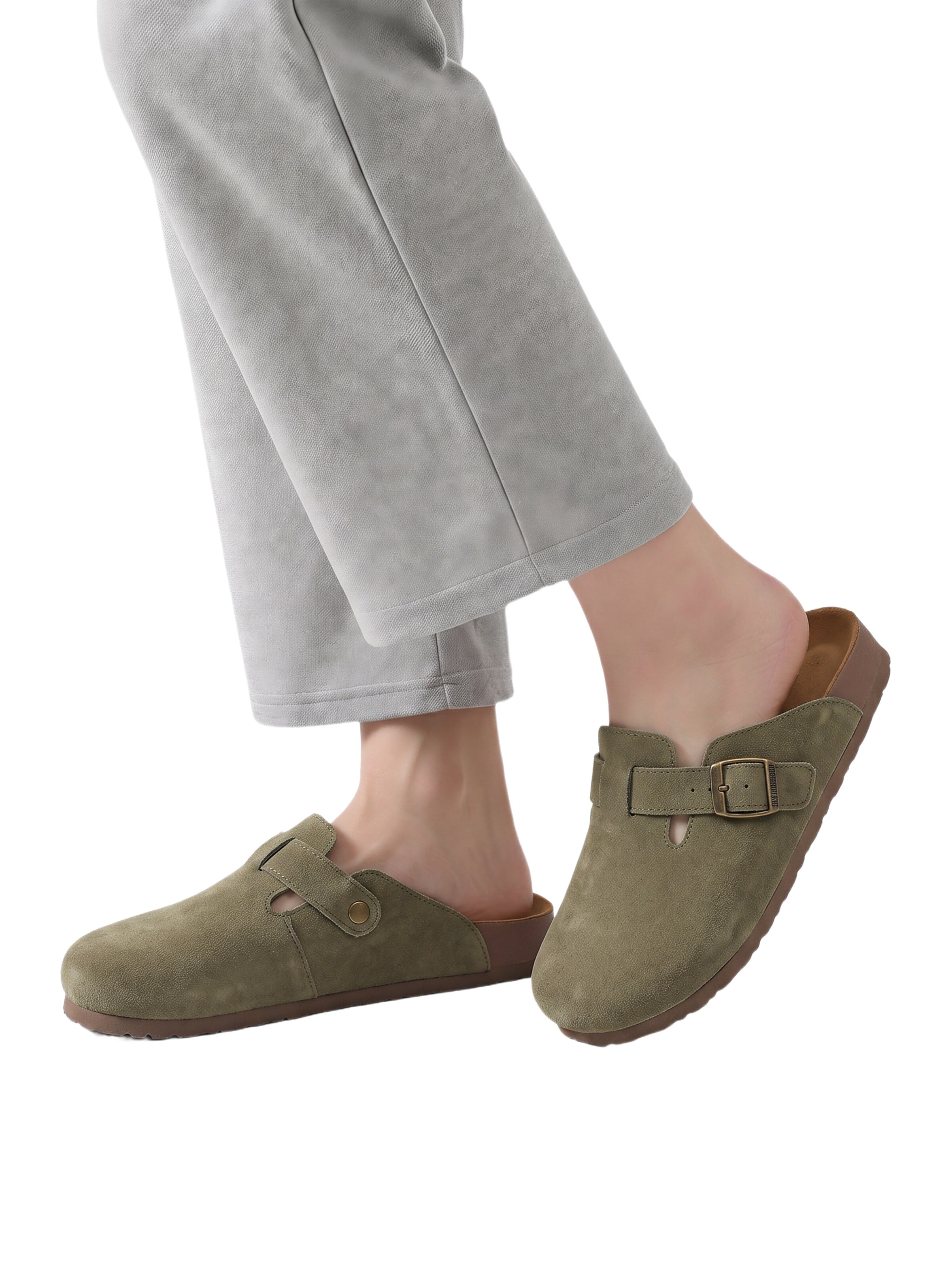 BONVERANO Mules in Green