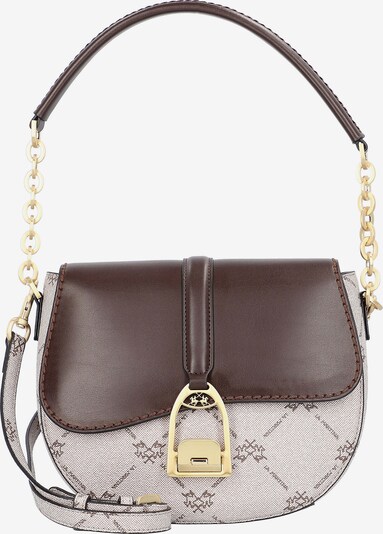 La Martina Sac bandoulière 'Alejandra' en beige / marron / or, Vue avec produit