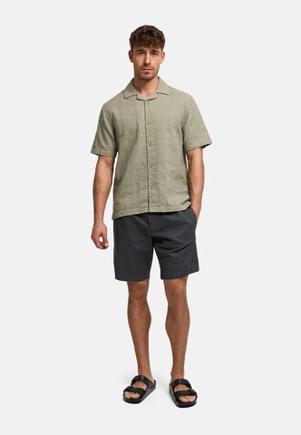 INDICODE JEANS Regular Fit Hemd 'Wallz' in Grün