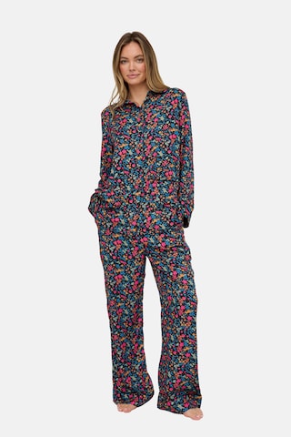 lily and lionel Pyjama 'Evie' in Schwarz: Vorderseite