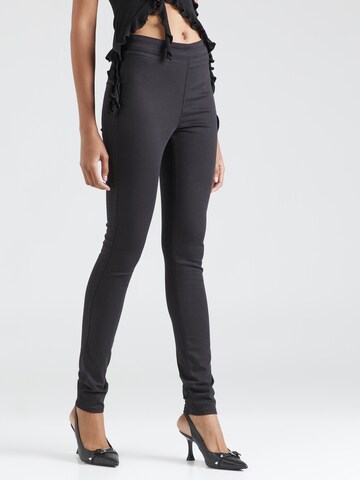 Noa Noa - Skinny Leggings 'Ella' em preto: frente