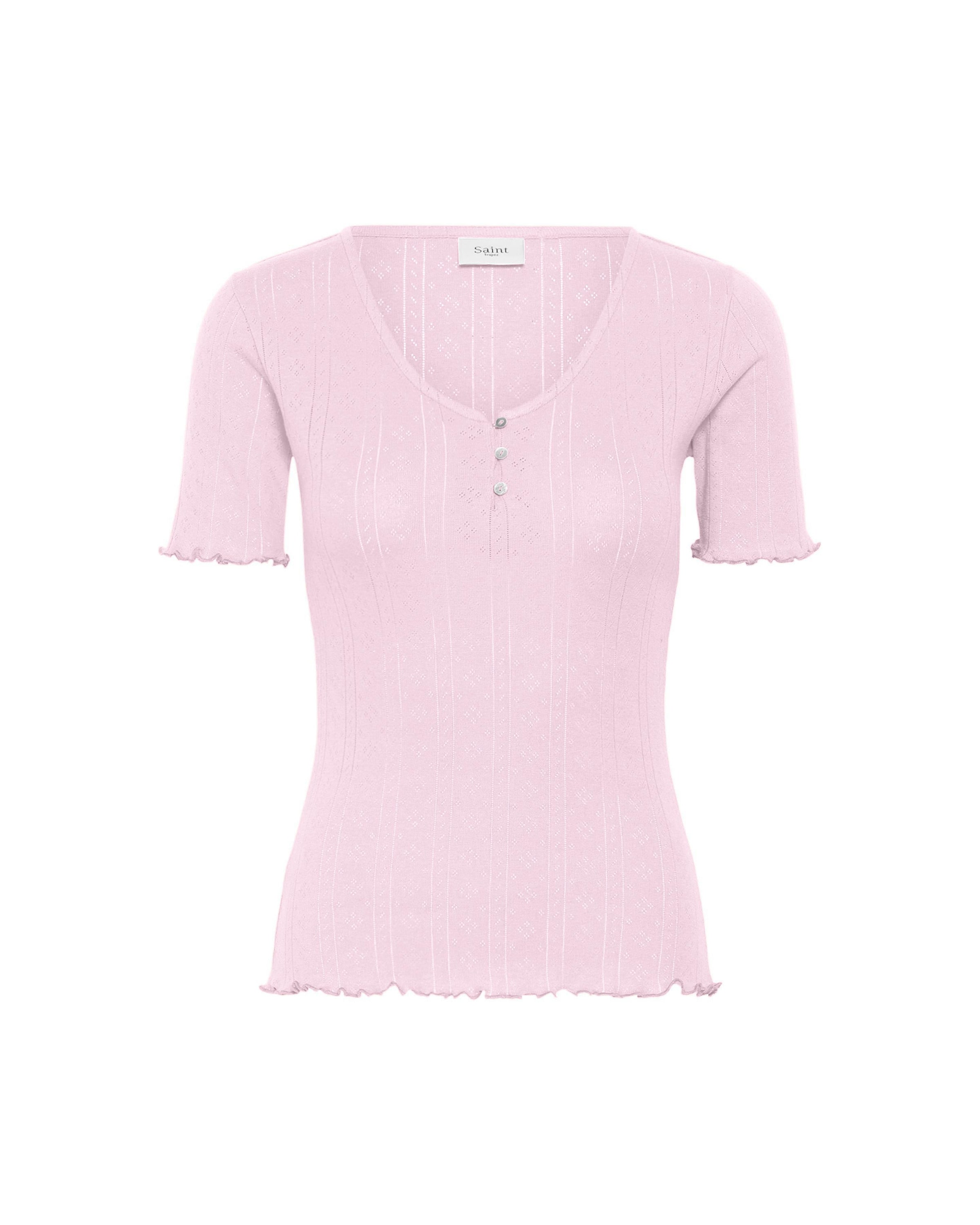 SAINT TROPEZ Shirts 'GruSZ' i pink: forside