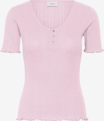 SAINT TROPEZ Shirts 'GruSZ' i pink: forside