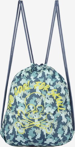 Scalpers Backpack in Green: front