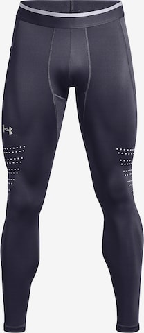 UNDER ARMOUR Skinny Athletic Underwear 'ColdGear' in Blue: front