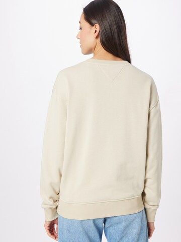 Tommy Jeans Sweatshirt 'College' in Beige