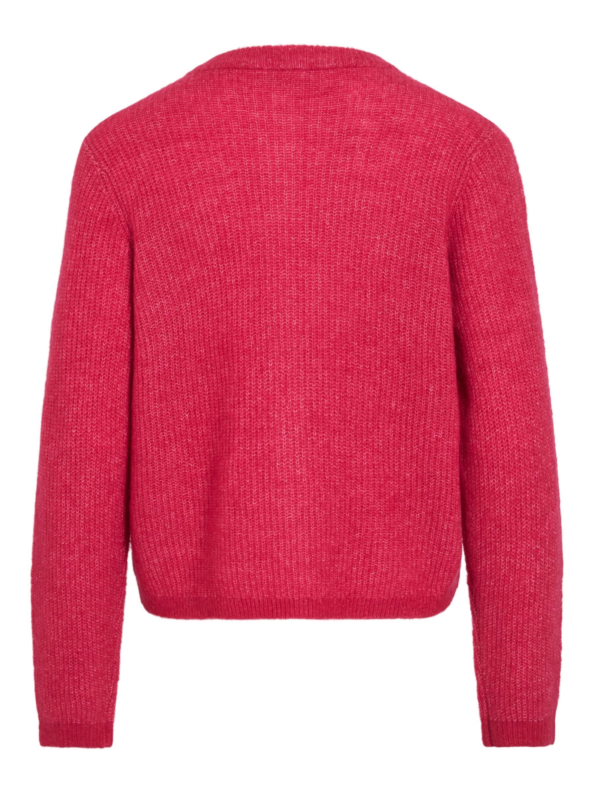 VILA Knit Cardigan 'VILory' in Pink