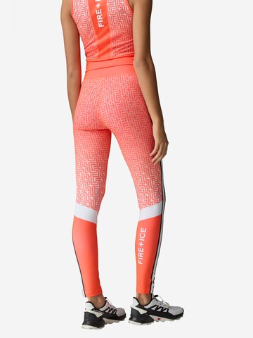 Bogner Fire + Ice Skinny Sporthose 'Christin' in Orange