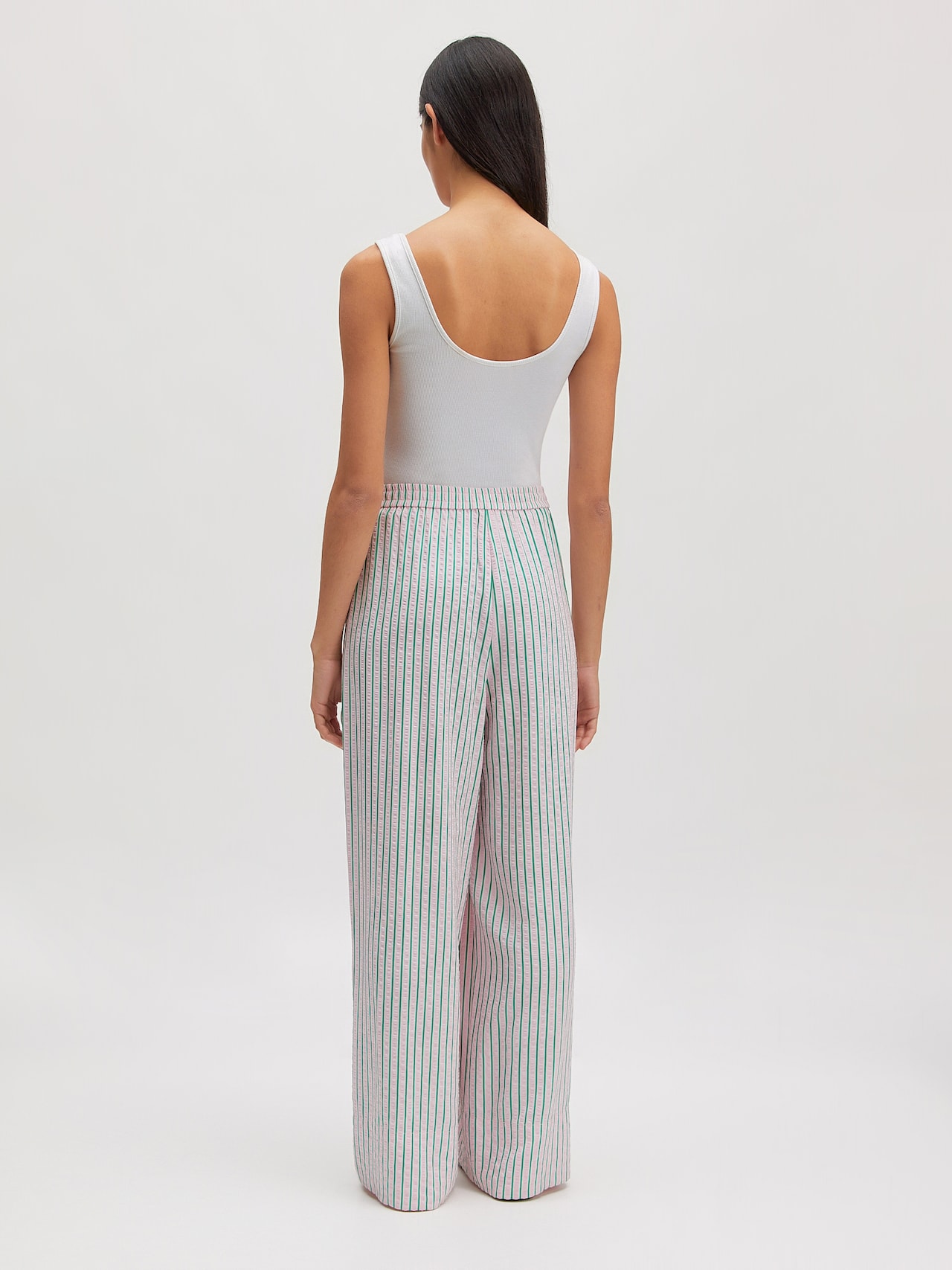 EDITED Nouveautés Pantalon 'Cataleya' vert