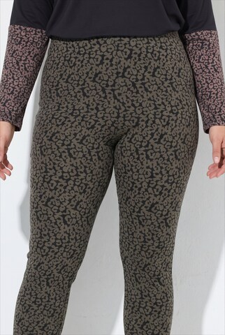 Ulla Popken Skinny Broek in Grijs