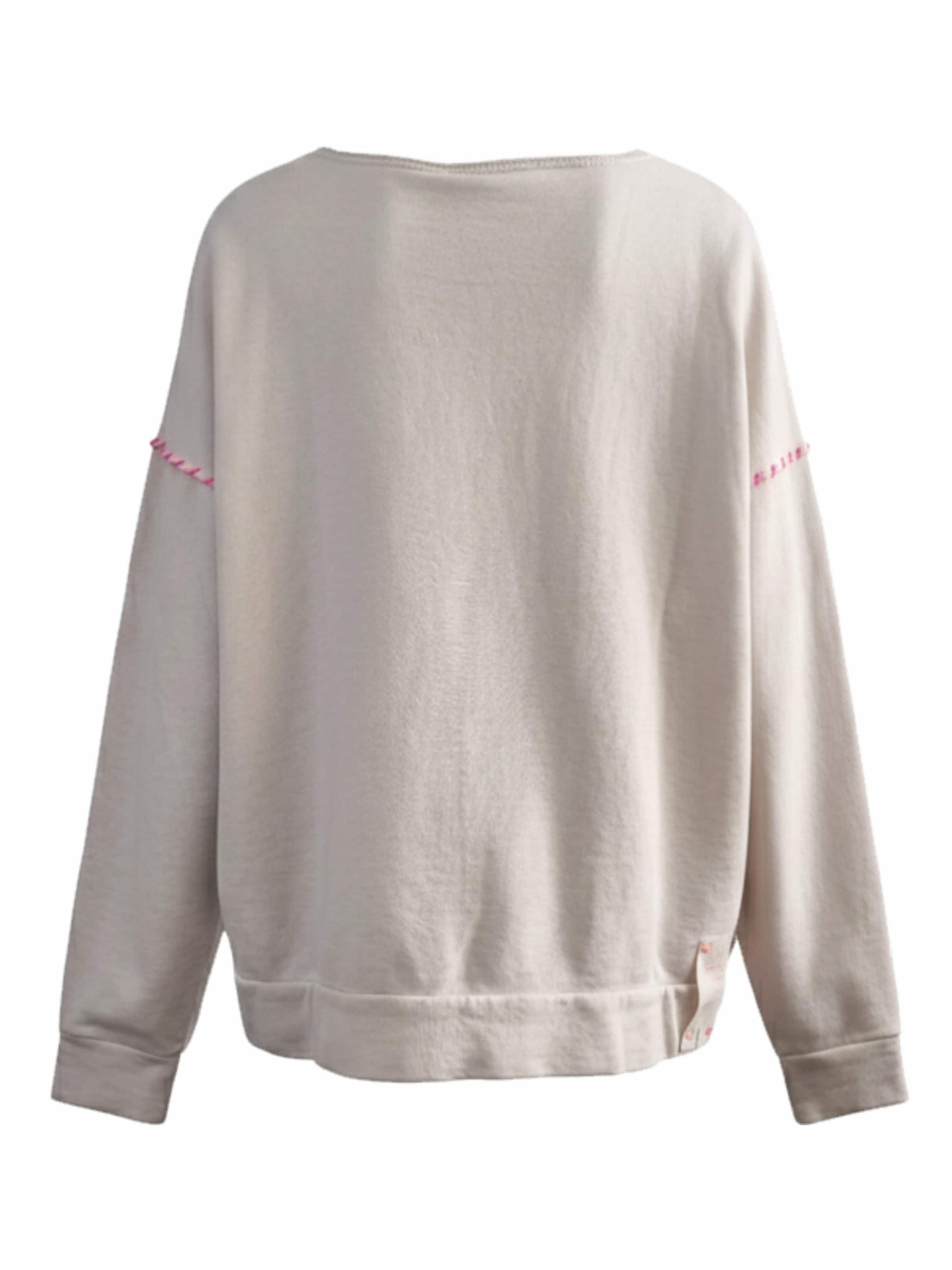 Sweat-shirt 'Soul full of Sunshine' LIKS. Munich en beige