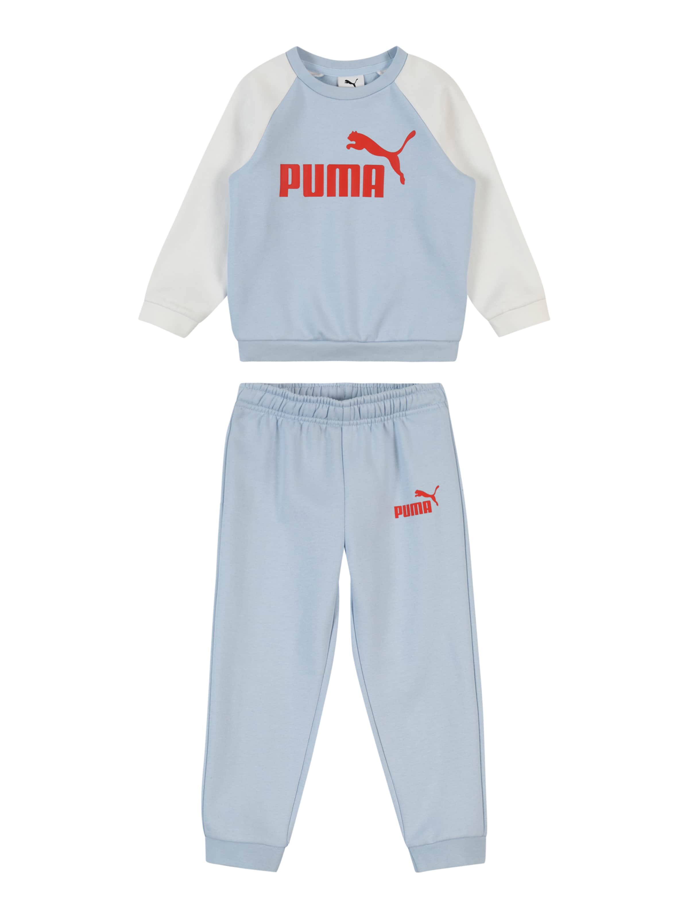 PUMA Костюм для бега 'Essentials' в Синий: спереди