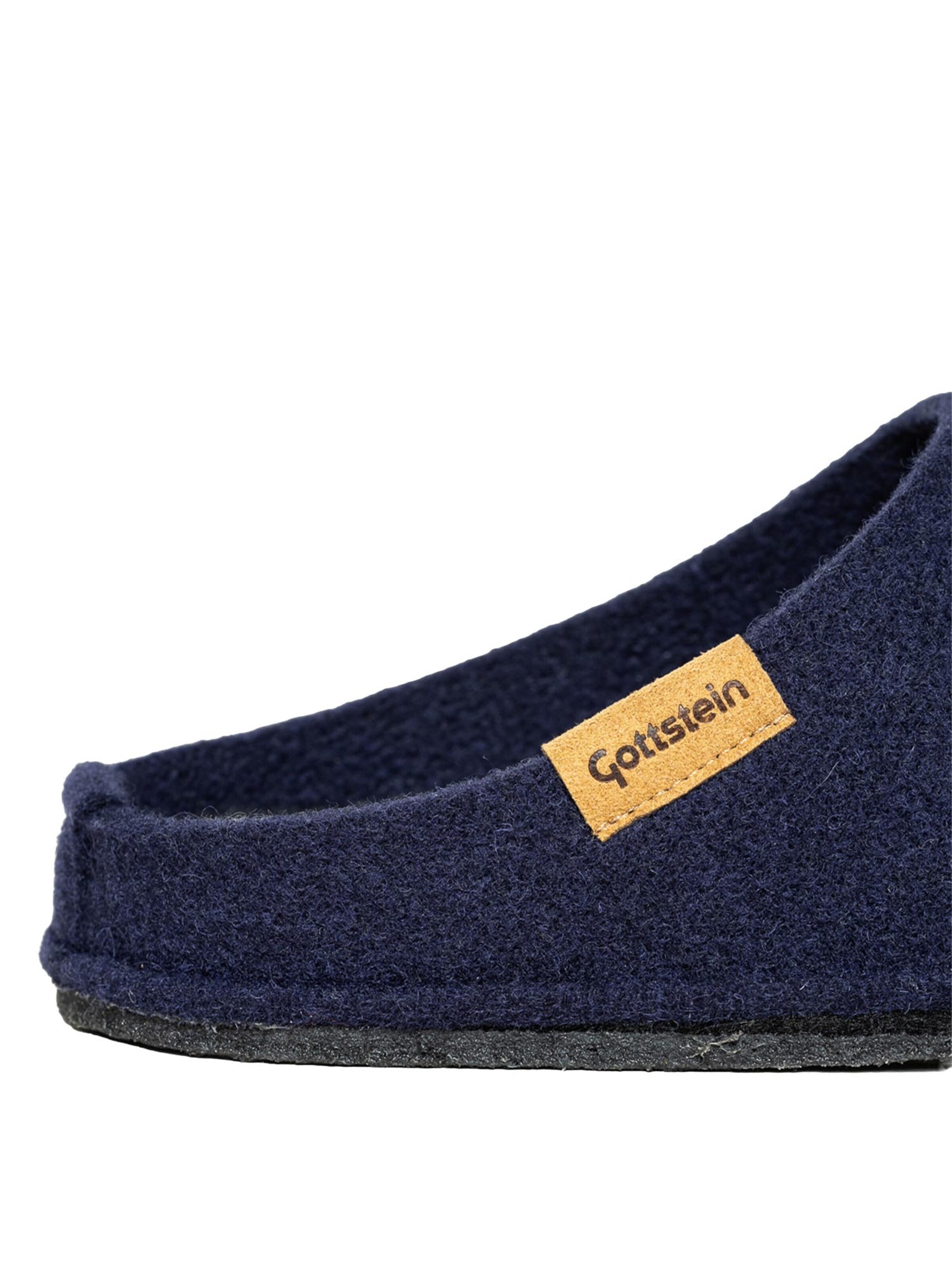 Gottstein Hausschuh 'Classic-Co' in Blau